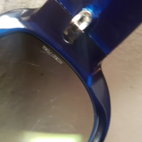 NWT⭐AUTHENTIC CHANEL⭐ Blue Jackie O style STUNNING SOPHISTICATED Sunglasses. - Picture 11 of 16